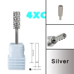 RolinStar 5.35 Small Barrel Silver Steel Carbide Nail Drill Bits Milling Cutter German Accessories