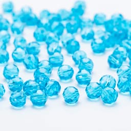 3 4 6 8mm Round Crystal Beads Faceted Transparent Glass Beads Loose Spacer Beads for Jewerly Making Needlework Bracelet Necklace