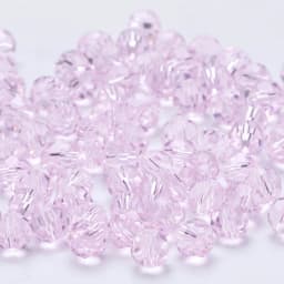 3 4 6 8mm Round Crystal Beads Faceted Transparent Glass Beads Loose Spacer Beads for Jewerly Making Needlework Bracelet Necklace