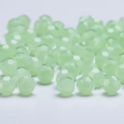 3 4 6 8mm Round Crystal Beads Faceted Transparent Glass Beads Loose Spacer Beads for Jewerly Making Needlework Bracelet Necklace