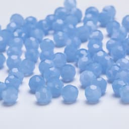 3 4 6 8mm Round Crystal Beads Faceted Transparent Glass Beads Loose Spacer Beads for Jewerly Making Needlework Bracelet Necklace