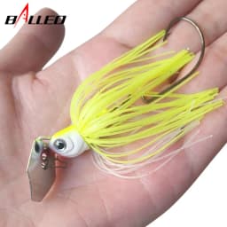 13g/16g/19g Fishing Lure Spinner Bait Wobbler Buzzbait Chatte Bait Artificial rubber Skirt Chatter bait For Bass