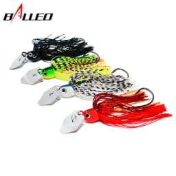 13g/16g/19g Fishing Lure Spinner Bait Wobbler Buzzbait Chatte Bait Artificial rubber Skirt Chatter bait For Bass