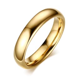 Vnox Anti Scratch Tungsten Wedding Rings for Women Men Simple Classic Wedding Bands for Couples Basic Jewelry