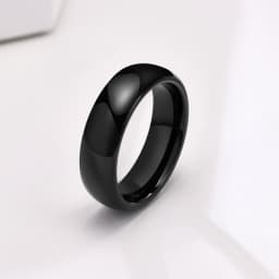 Vnox Anti Scratch Tungsten Wedding Rings for Women Men Simple Classic Wedding Bands for Couples Basic Jewelry