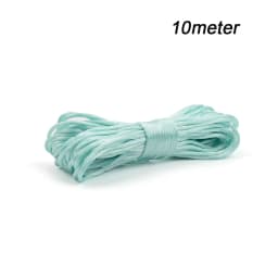 LOFCA Colorful Nylon Cord Baby Teether Pacifier Clip Accessories DIY For Teething Necklace Jewelry Pendant Making