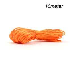 LOFCA Colorful Nylon Cord Baby Teether Pacifier Clip Accessories DIY For Teething Necklace Jewelry Pendant Making