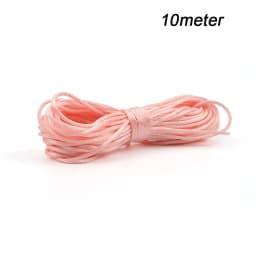 LOFCA Colorful Nylon Cord Baby Teether Pacifier Clip Accessories DIY For Teething Necklace Jewelry Pendant Making