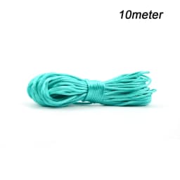 LOFCA Colorful Nylon Cord Baby Teether Pacifier Clip Accessories DIY For Teething Necklace Jewelry Pendant Making