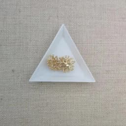 18K Gold Color Brass 3D Special Flower Branchs Stud Earrings Pins Jewelry Earrings Making Supplies Diy Findings Accessories