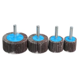 180 Grit 25/30/40/50mm Sanding Flap Wheel Polishing Grinding Accessories Tool Disc For Dremel Rotary Tool
