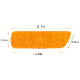 2 Pcs Front Side Marker Lights Turn Signal Lamp Indicators for Volkswagen VW Golf 4 Jetta MK4 1999-2005 Blinker Lens