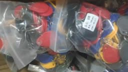 100pcs/Lot 13.56MHz Writable UID Rewritable Block 0 RFID Tag Key Fob for Clone 13.56MHz Card Tags Copy RFID Cards