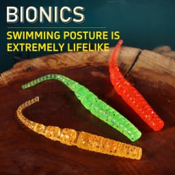 2018 Supercontinent Fishing Soft Worm Lures Ice Fishing Bait Soft Polaris Sinking Lure Pesca Cheap Fishing Tackle