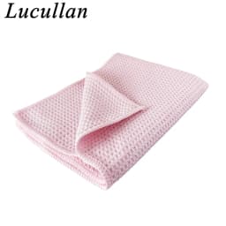 Lucullan Magic Power Super Absorbancy Waffle Weave Cloth 30X40CM 380GSM Microfiber Towels For Glass Paint and Interior
