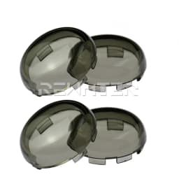 Turn Signal Light Lens Cover Motorcycle Smoke Indicator Lens Cover For Harley Touring Road King Dyna Softail Sportster 883 1200