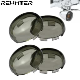 Turn Signal Light Lens Cover Motorcycle Smoke Indicator Lens Cover For Harley Touring Road King Dyna Softail Sportster 883 1200