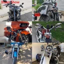 Turn Signal Light Lens Cover Motorcycle Smoke Indicator Lens Cover For Harley Touring Road King Dyna Softail Sportster 883 1200