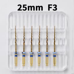 Glin Dental Gold Flexible Files Endo Rotary Files Golden Endodontic Files 21/25/31mm Nickel Titanium Instrument Dentistry