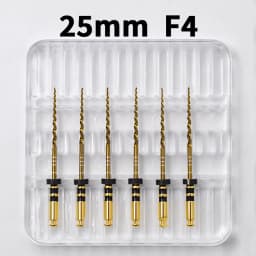 Glin Dental Gold Flexible Files Endo Rotary Files Golden Endodontic Files 21/25/31mm Nickel Titanium Instrument Dentistry