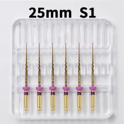 Glin Dental Gold Flexible Files Endo Rotary Files Golden Endodontic Files 21/25/31mm Nickel Titanium Instrument Dentistry