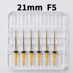 Glin Dental Gold Flexible Files Endo Rotary Files Golden Endodontic Files 21/25/31mm Nickel Titanium Instrument Dentistry