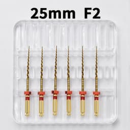Glin Dental Gold Flexible Files Endo Rotary Files Golden Endodontic Files 21/25/31mm Nickel Titanium Instrument Dentistry