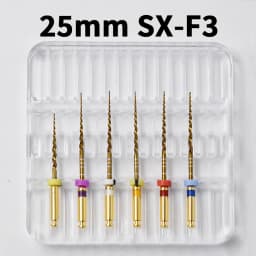 Glin Dental Gold Flexible Files Endo Rotary Files Golden Endodontic Files 21/25/31mm Nickel Titanium Instrument Dentistry