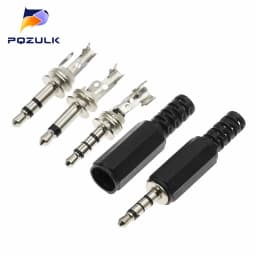 10PCS 3.5mm Audio Male Plug 3.5 Jack 2,3,4 Sections Balance Plug FOR Microphone Headphone Connector Audio Plug Earphone Socket