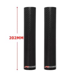 Motorcycle 140-260MM Carbon Fiber Adjustable Front Fork Shock Guard Protector For YAMAHA KTM HONDA On/Off Road Pit Dirt Bike