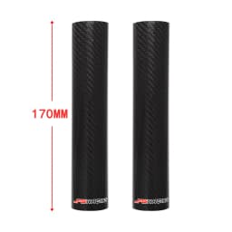 Motorcycle 140-260MM Carbon Fiber Adjustable Front Fork Shock Guard Protector For YAMAHA KTM HONDA On/Off Road Pit Dirt Bike