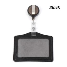 Unisex Work Card Holders With Lanyard PU Bank Card Name Credit Card Holders Card Bus ID Holders Identity Badge With Neck Strap