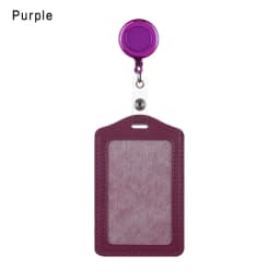Unisex Work Card Holders With Lanyard PU Bank Card Name Credit Card Holders Card Bus ID Holders Identity Badge With Neck Strap