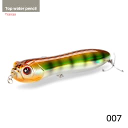 HuntHouse Crazy Surface Tractor Topwater Pencil Fishing Lure 110mm 130mm Big Rattle Ball Loud Sound Stickbait Hard Bait LW127