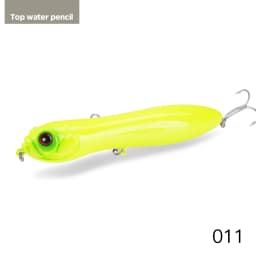 HuntHouse Crazy Surface Tractor Topwater Pencil Fishing Lure 110mm 130mm Big Rattle Ball Loud Sound Stickbait Hard Bait LW127