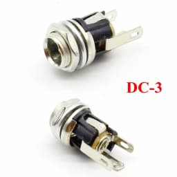 21V 2A 18650 Lithium Battery Charger 18V Lithium Battery Charger 5.5mm X 2.1mm DC Power Jack Socket Female Panel Mount Connector