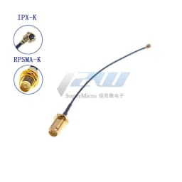 5 Pcs/Lot IPX to SMA, SMA Connector Cable Female to UFL/ u.FL/ IPX/IPX,RF Coax Adapter Assembly Pigtail Cable 1.13MM RP-SMA-KY