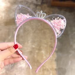 Girls Cute Shining Sequin Cat Ears Hairbands Sweet Hair Ornament Headband Princess Gift Headwear Kids Fashion Hair Accessories