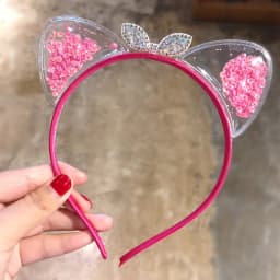 Girls Cute Shining Sequin Cat Ears Hairbands Sweet Hair Ornament Headband Princess Gift Headwear Kids Fashion Hair Accessories