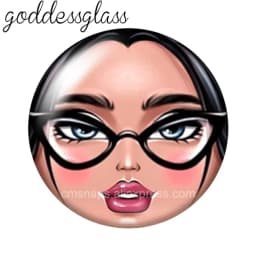 матрёшка Matryoshka Russian Girl Face 10pcs 12mm/18mm/20mm/25mm Round Photo Glass Cabochon Demo Flat Back Making Finding