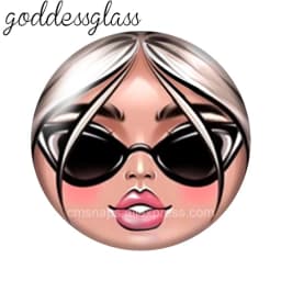 матрёшка Matryoshka Russian Girl Face 10pcs 12mm/18mm/20mm/25mm Round Photo Glass Cabochon Demo Flat Back Making Finding