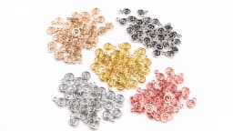 11x8mm 30pcs Antique Silver Plated KC Gold Colors Rhodium Swirl Handmade Charms Pendant:DIY for bracelet necklace