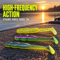 ESFISHING Soft Fishing Lures Rockviber 50mm 95mm 115mm Rock Shiner Isca Artificial Soft Bait Pike Trout Swimbaits