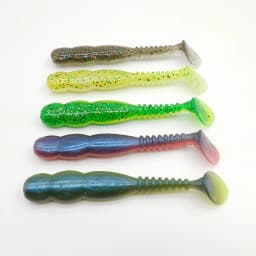 ESFISHING Soft Fishing Lures Rockviber 50mm 95mm 115mm Rock Shiner Isca Artificial Soft Bait Pike Trout Swimbaits