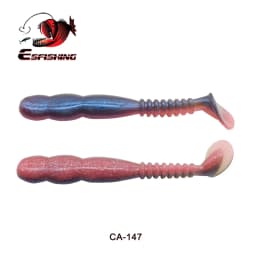 ESFISHING Soft Fishing Lures Rockviber 50mm 95mm 115mm Rock Shiner Isca Artificial Soft Bait Pike Trout Swimbaits