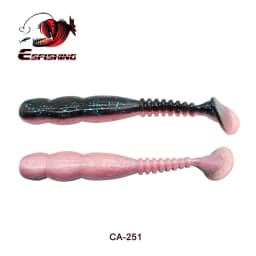 ESFISHING Soft Fishing Lures Rockviber 50mm 95mm 115mm Rock Shiner Isca Artificial Soft Bait Pike Trout Swimbaits