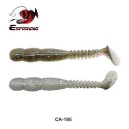 ESFISHING Soft Fishing Lures Rockviber 50mm 95mm 115mm Rock Shiner Isca Artificial Soft Bait Pike Trout Swimbaits