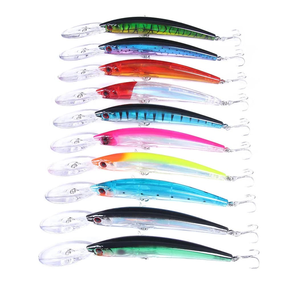 1pcs Floating Big Minnow Fishing Lure Wobblers 17cm 23.5g Hard Artificial Bait Crankbait Bass Trolling Pike Carp Fishing tackle