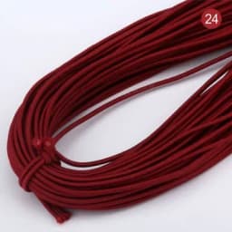 2mm Colorful High-Quality Round Elastic Band Round Elastic Rope Rubber Band Elastic Line DIY Sewing Accessories 5meters