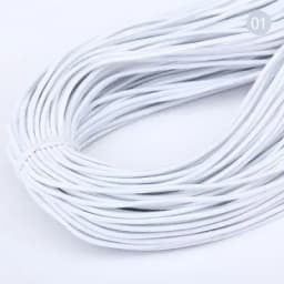 2mm Colorful High-Quality Round Elastic Band Round Elastic Rope Rubber Band Elastic Line DIY Sewing Accessories 5meters